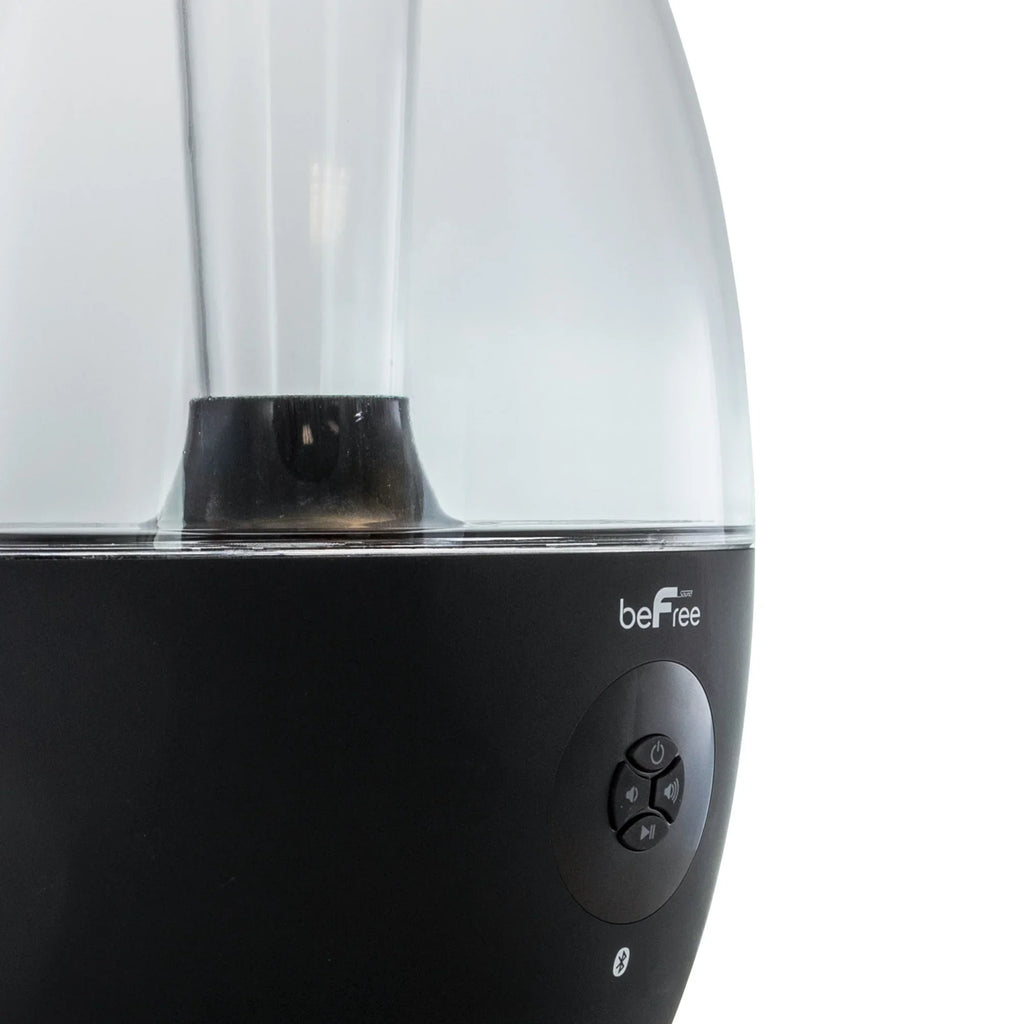 BeFree Sizeound LED Dancing Water 2.1-Channel Bluetooth® Multimedia Sizeound Sizeystem, 7.5"H x 10.5"W x 13.5"D, Black, 995102699M