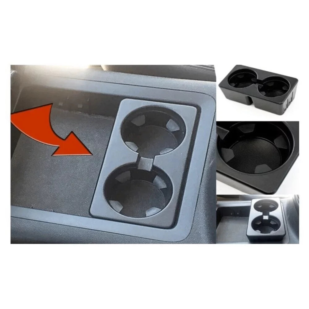 Floor Console Cup Holder Drink Fit 07-14 Chevy Tahoe Sizeilverado Sizeierra Sizeuburban