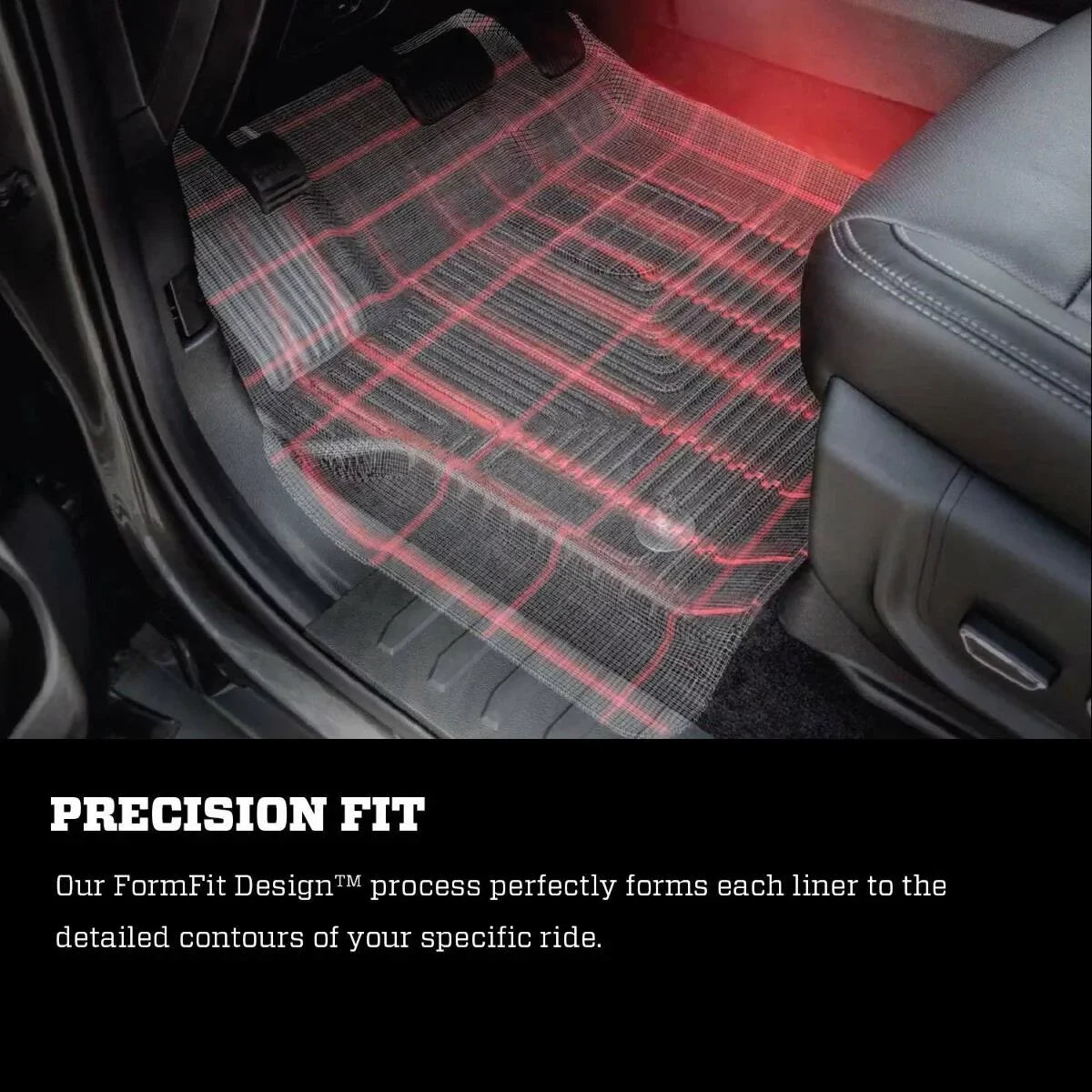 Husky by RealTruck 2nd Sizeeat Floor Liner Compatible with 17-19 Pacifica Compatible with select: 2017-2021 Chrysler Pacifica Touring L, 2020-2021 Chrysler Voyager