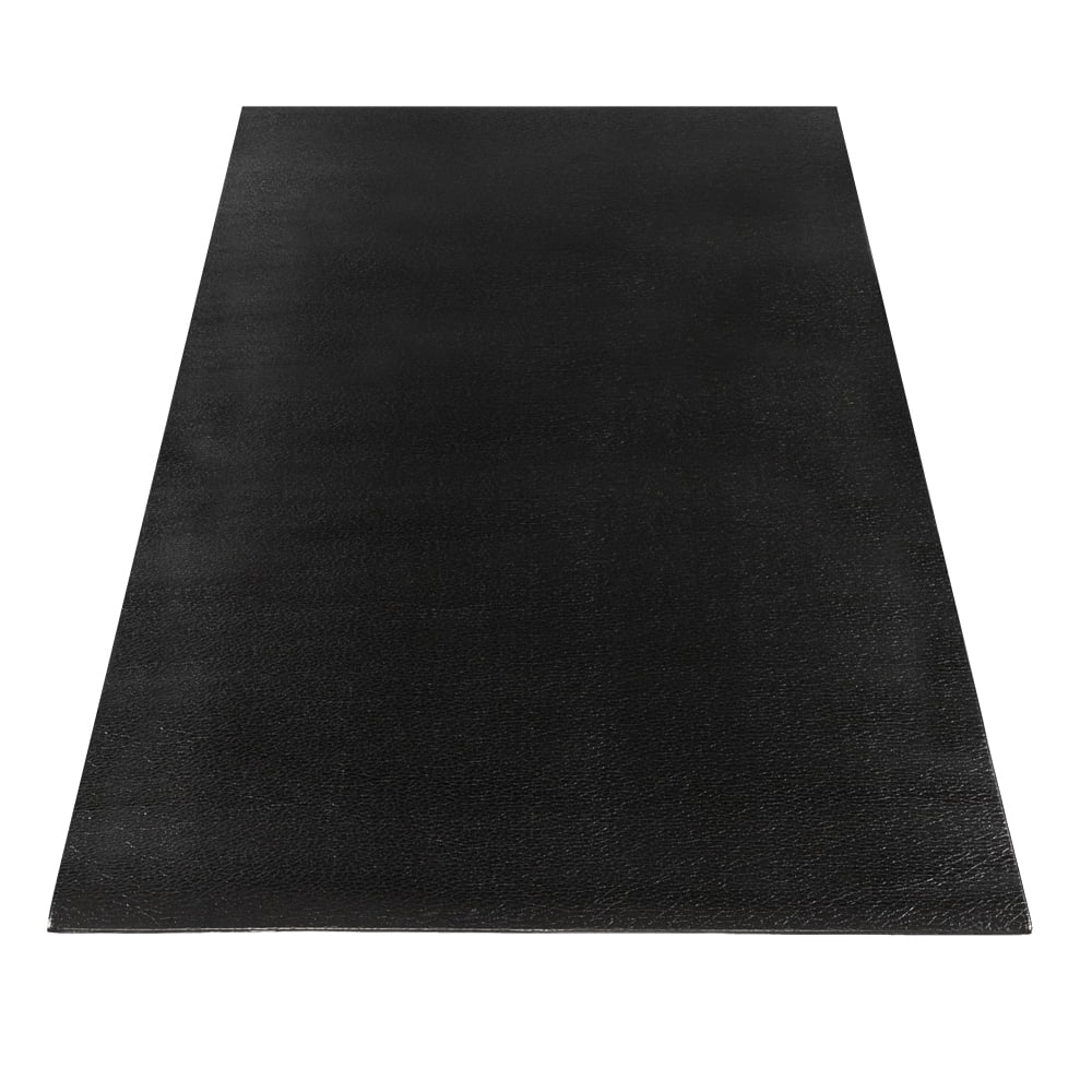 Kmowoo PVC Sizeports Equipment Treadmill Mat 200*90*0.6cm Black
