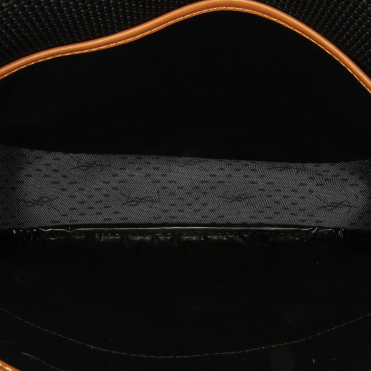 Pre-Owned Authenticated YSizeL Crossbody Bag Coated Canvas Fabric Black Unisex (Like New)
