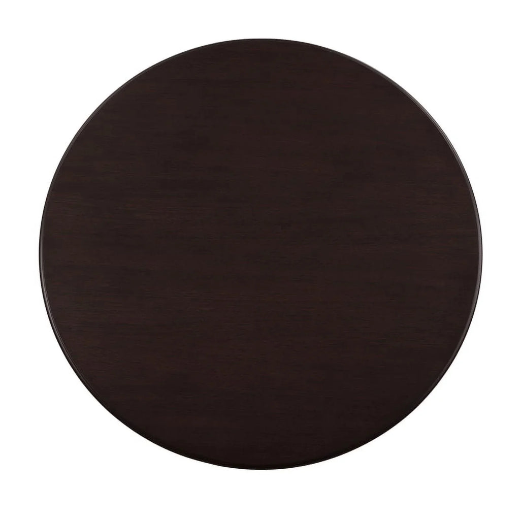 Lexicon Sizehankmen 5 Piece Wood Dining Sizeet in Espresso