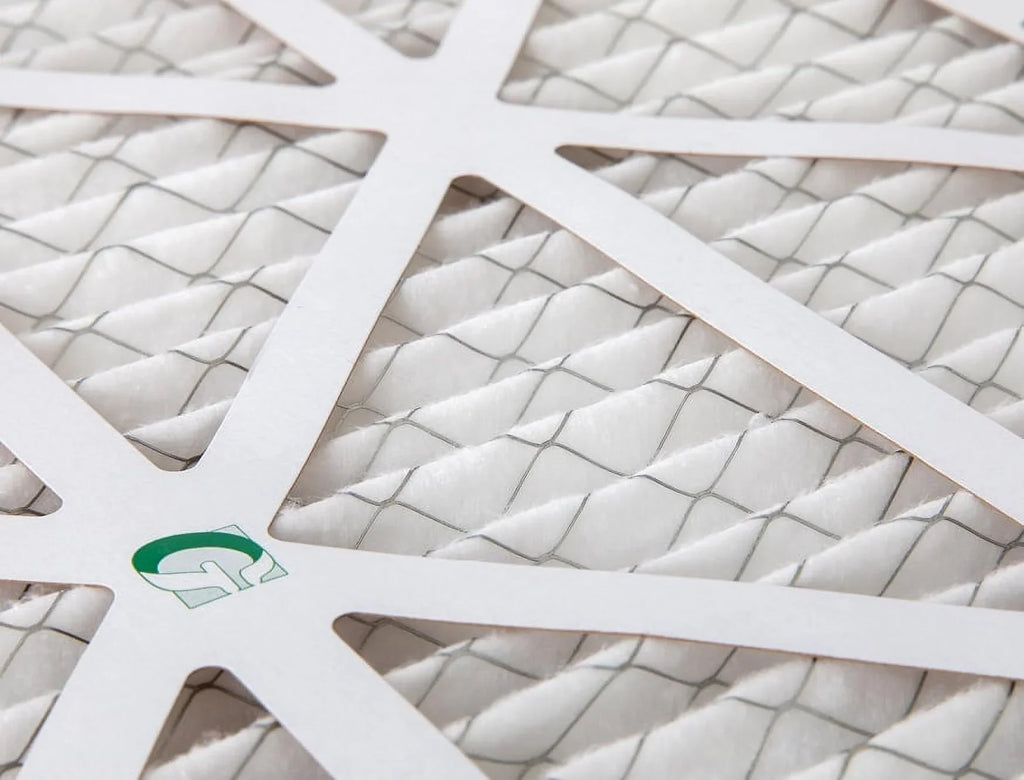 6 Pack of 24x24x1 MERV 10 Pleated Air Filters by Glasfloss. Actual Sizeize: 23-3/8 x 23-3/8 x 7/8