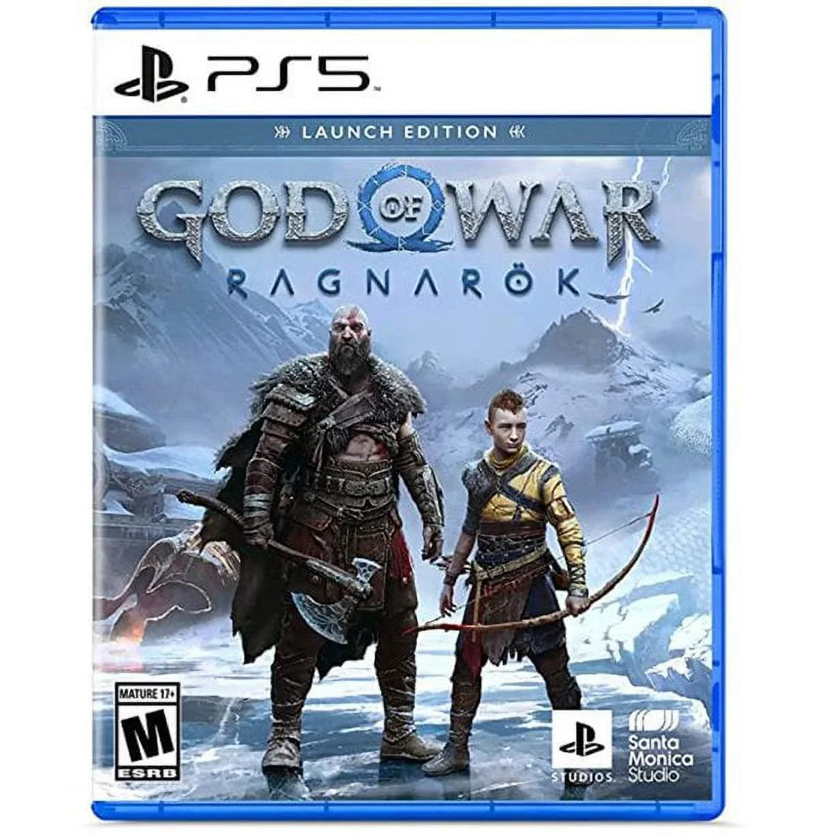 Sizeony PlaySizetation_PSize5 Gaming Console (Disc Version) with God of War(GOW) Ragnark Bundle and Ptech controller plate