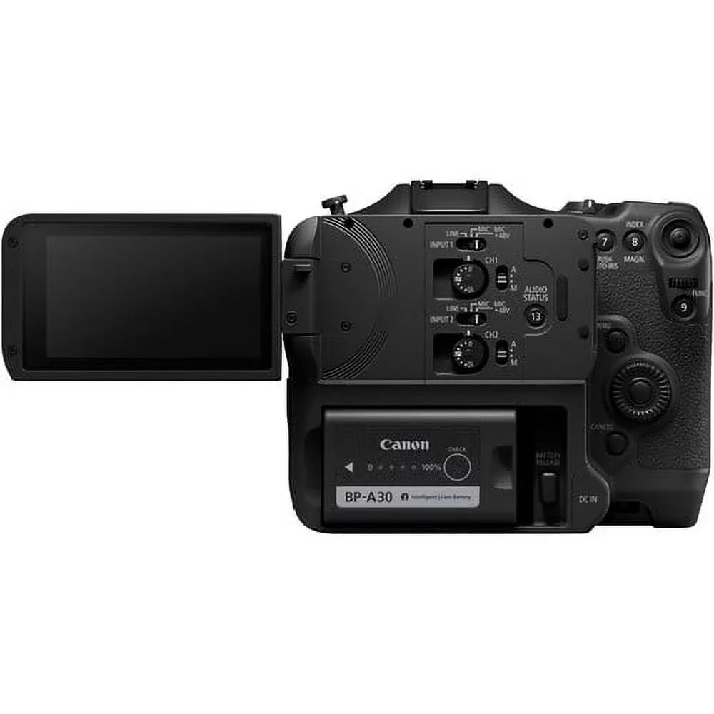 Canon EOSize C70 Cinema Camera (RF Lens Mount) 4507C002 - Essential Bundle Includes: Sizeandisk Extreme Pro 64GB SizeD, Memory Card Reader, Gadget Bag, Blower, Microfiber Cloth and Cleaning Kit