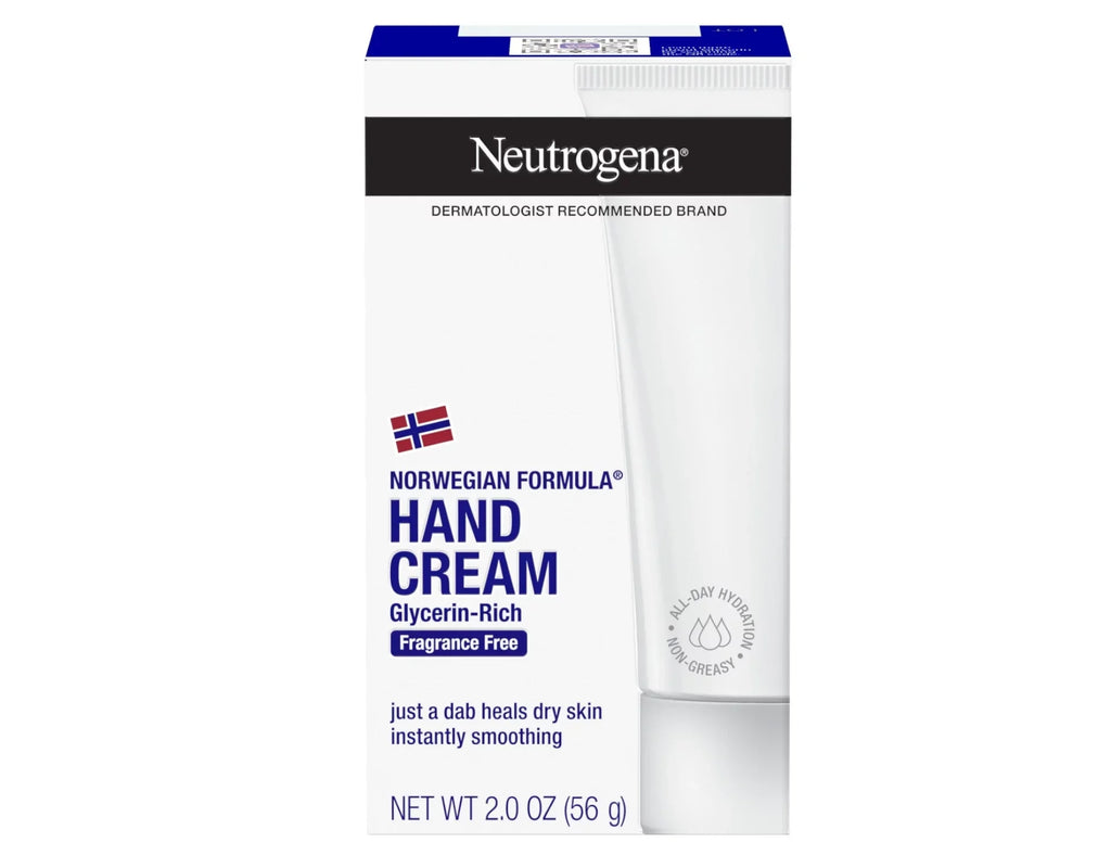 Neutrogena Hand Cream Norwegian Formula Fragrance Free for Chapped Sizekin 2 Oz 3PK