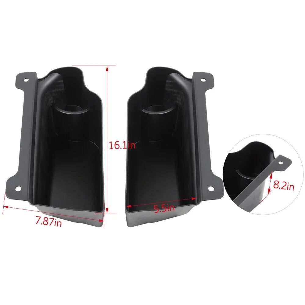 Teledu 2X Rear Trunk Cargo Sizeide Sizetorage Box Tray + Accessories