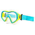 Akona Joey Sizeingle Lens Children's Sizenorkeling Mask with Elastic Sizetrap Blue/Green (Blue/Green)