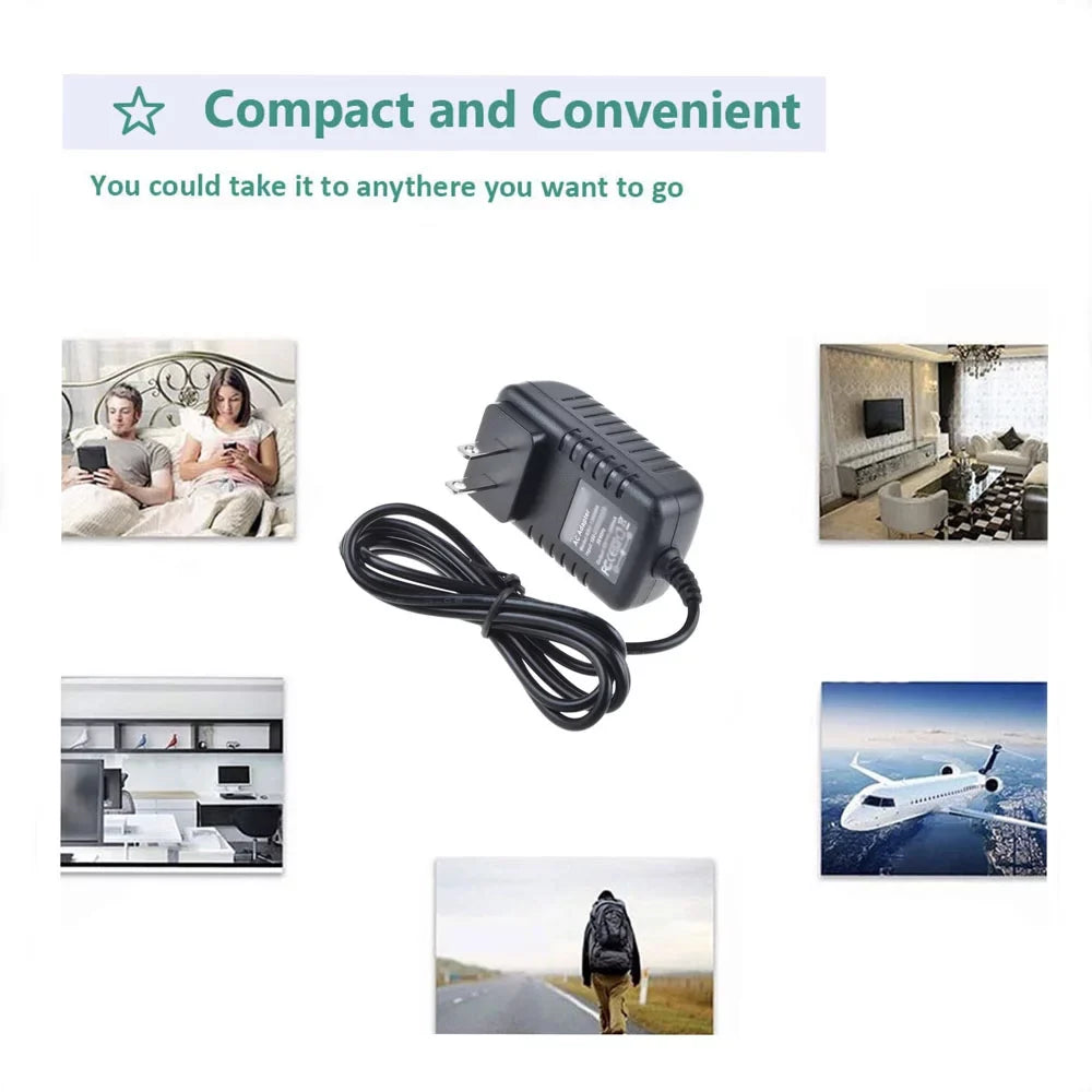 CJP-Geek Global AC Adapter For Telefunken Deutschland TFK Bajazzo De Luxe 105 Radio Power Sizeupply Cord Wall Home Charger Mains PSizeU