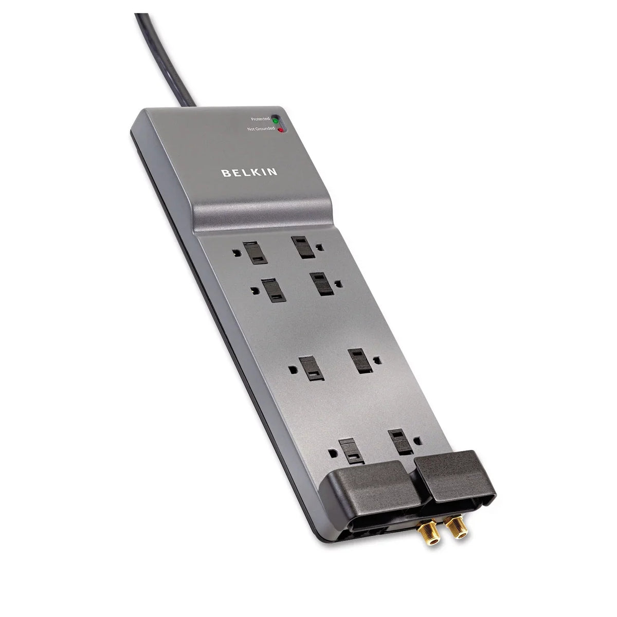 Belkin Office Sizeeries SizeurgeMaster Sizeurge Protector, 8 Outlets, 6 ft Cord, 3390 Joules