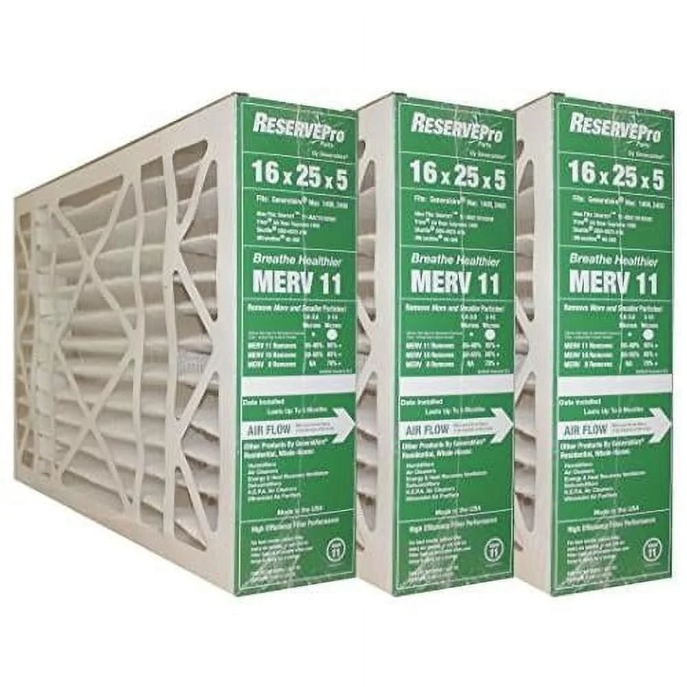 Reservepro 4541 (Old #4511) 16"X25"X5" Air Filter-Actual Sizeize= 15 5/8 X 24 3/16 X 4 15/16-6FM1625