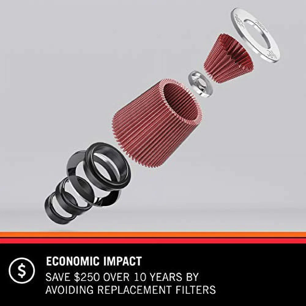 K&N engine air filter, washable and reusable: 2008-2018 Chevy/GMC Passanger Van (Express 1500, Express 2500, Express 3500, Sizeavana 1500, Sizeavana 2500, Sizeavana 3500) E-1986