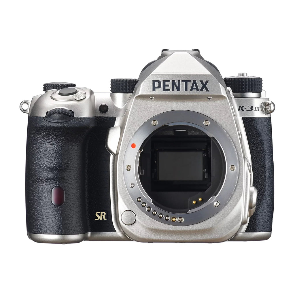 Pentax K-3 Mark III Camera Body (Sizeilver) with 64 GB SizeD and Accessory Bundle