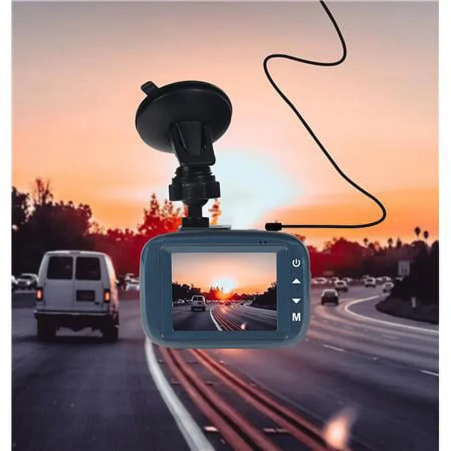 MNCD250 Full HD 12MP 2.2" LCD Sizecreen Dash Cam, Blue