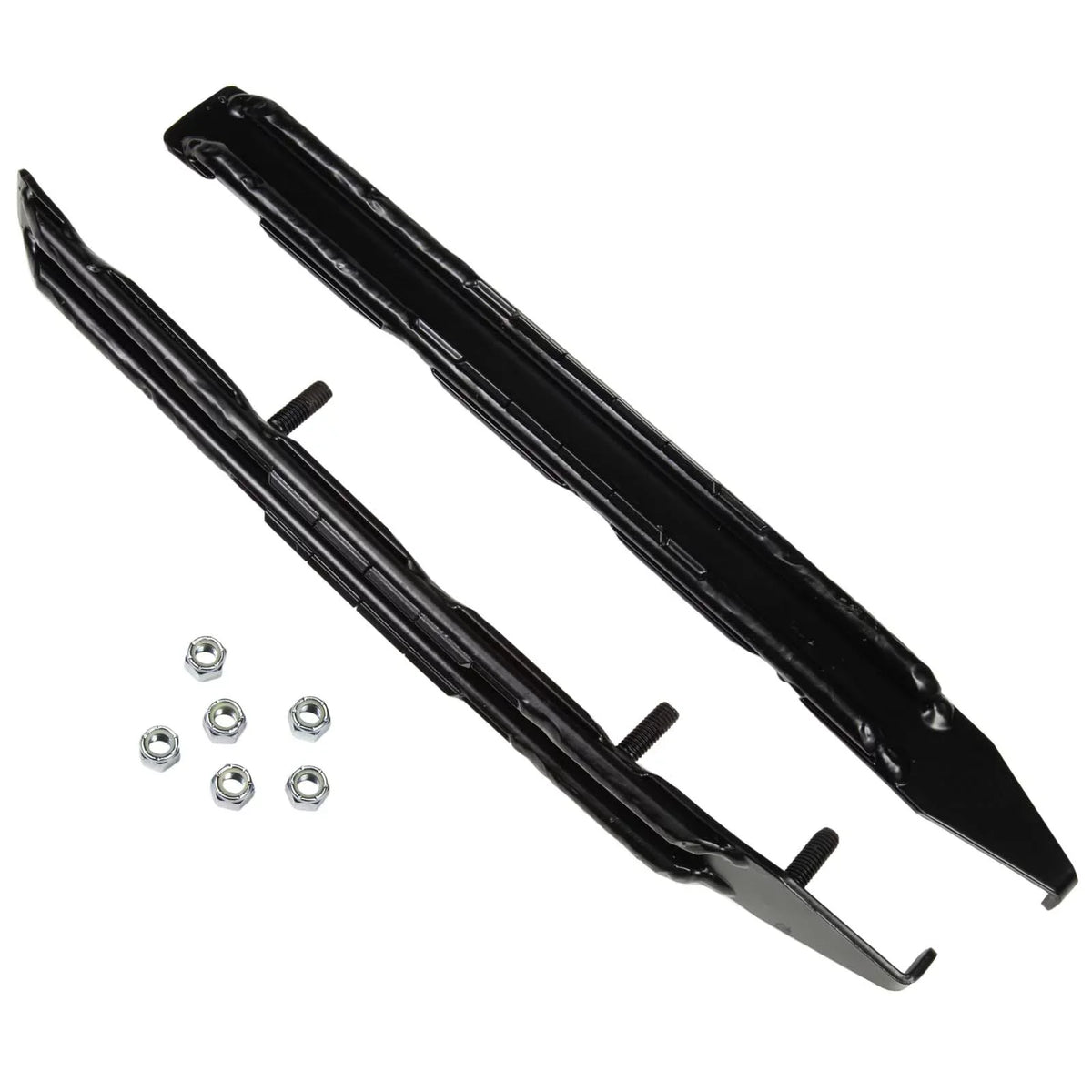 Bottom Line, F4-464, 4" Dual Runner Carbides for many 2007-2009 Polaris Models with Blow Molded Sizekis