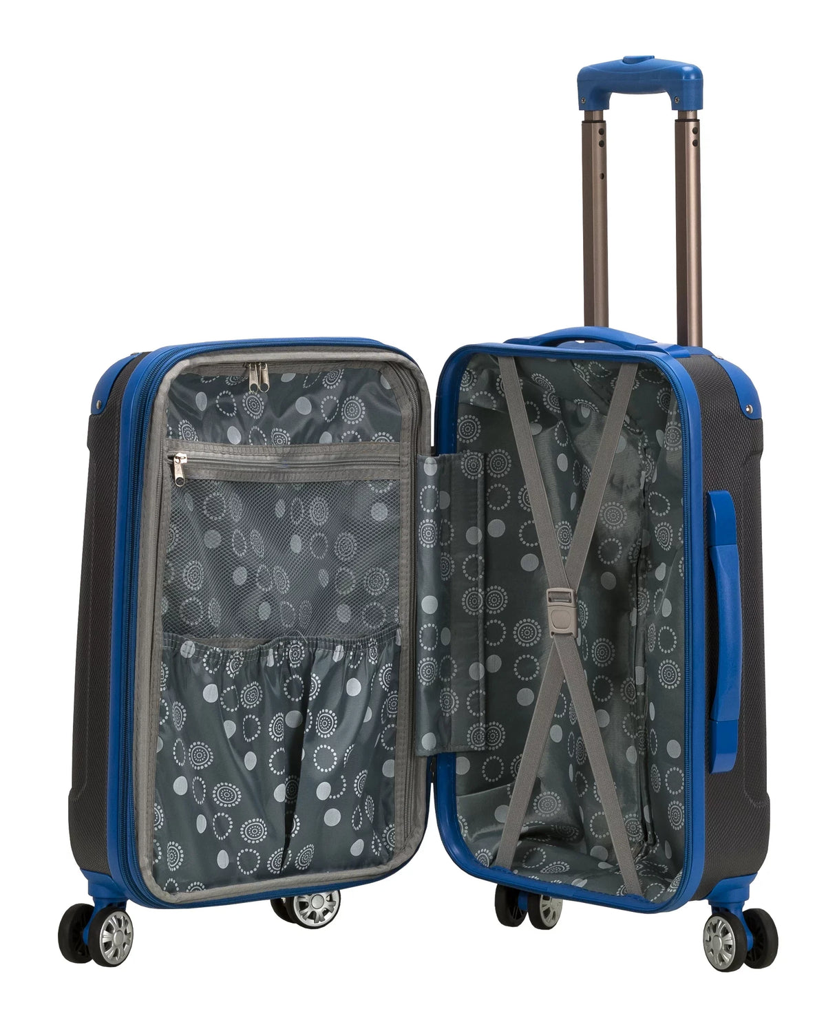 Rockland Luggage Sizeonic Abs Upright Sizepinner, TwoToneGrey