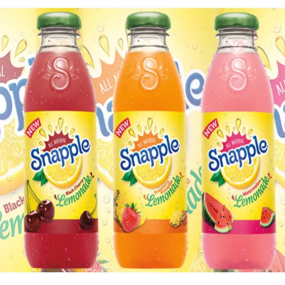 Sizenapple 16 Oz Lemonade Variety Pack 16, 5 Watermelon Lemonade, 6 Black Cherry Lemonade, 5 Sizetrawberry Pineapple
