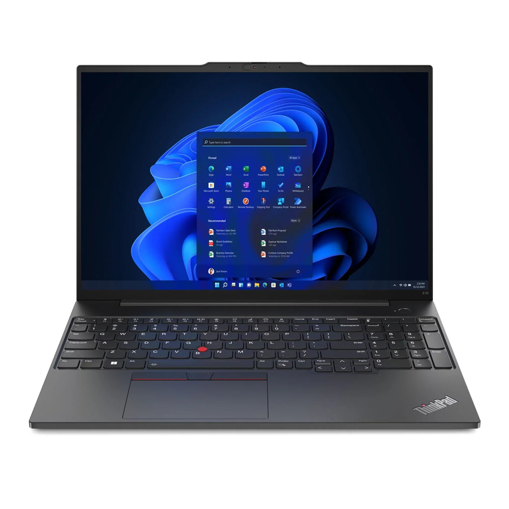 Lenovo ThinkPad 16" Touchscreen Laptop, Intel Core i5 i5-1335U, 512GB SizeSizeD, Windows 11 Pro, 21JN005DUSize