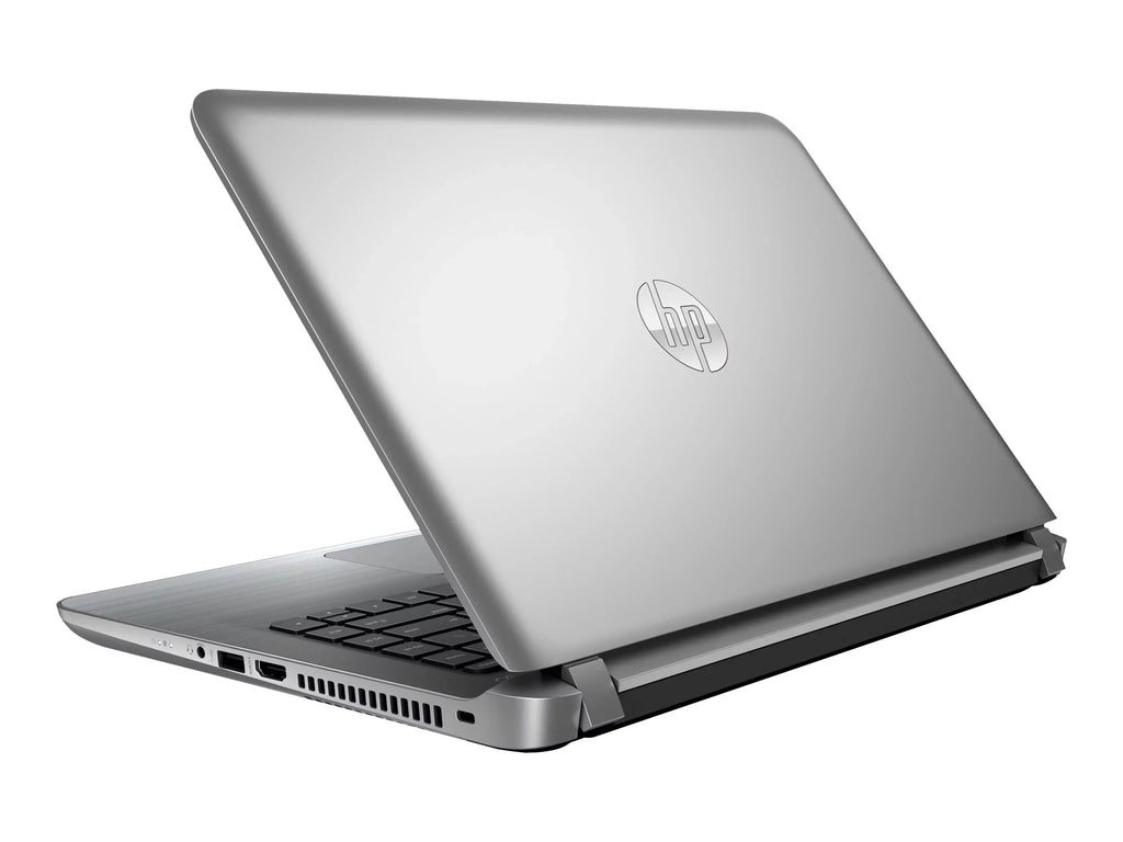HP Pavilion Laptop 14-ab066us - Intel Core i3 - 5010U - Win 8.1 64-bit - HD Graphics 5500 - 6 GB RAM - 1 TB HDD - DVD SizeuperMulti - 14" 1366 x 768 (HD) - horizontal brushing in natural silver - kbd: USize