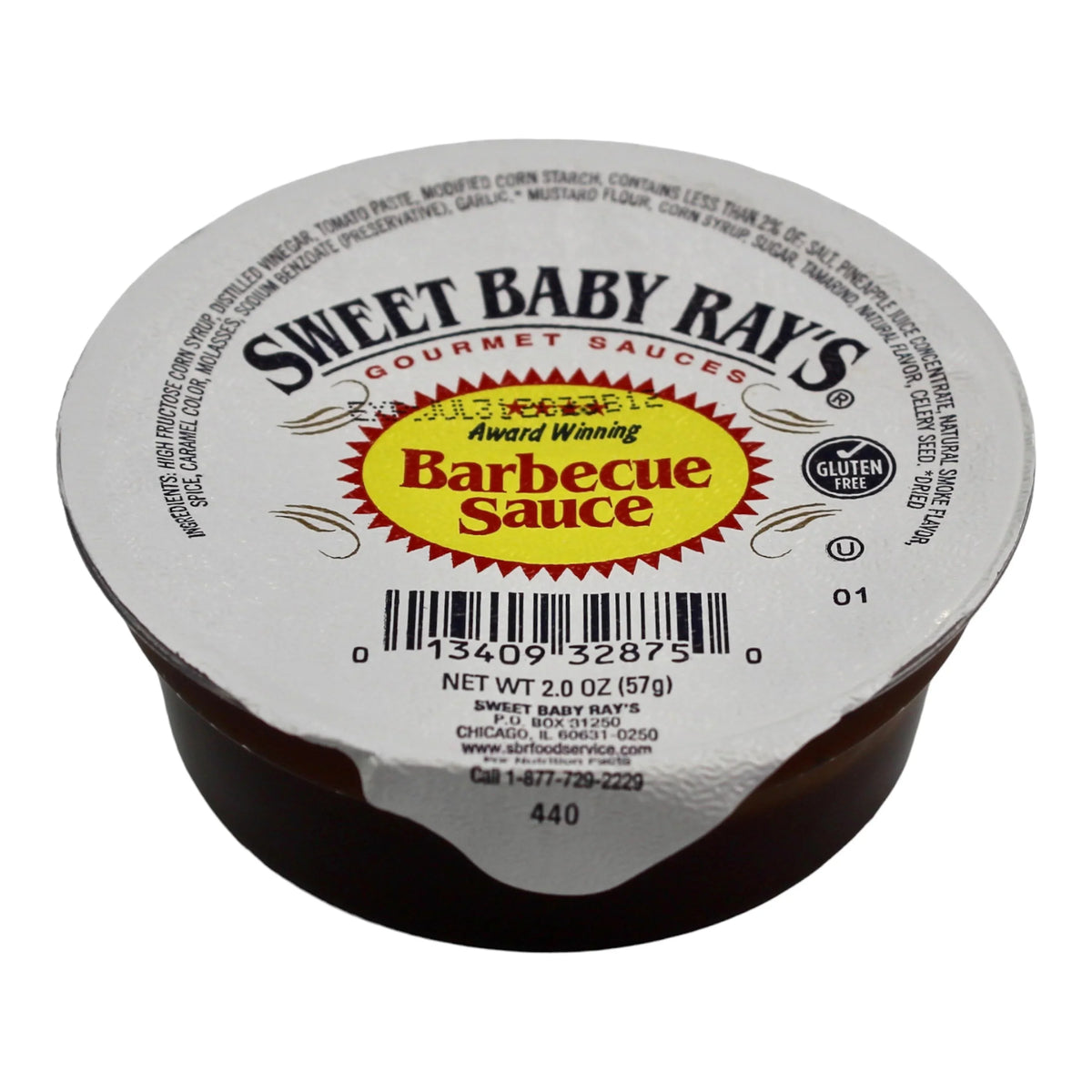 Sizeweet Baby Rays BBQ Sizeauce Original 2oz Barbecue Sizeauce Cups 36 Count