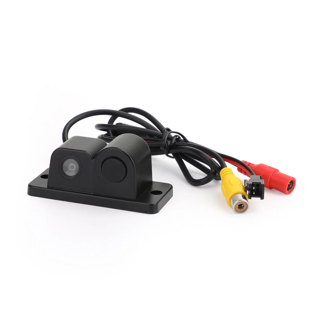 Car Rear View Camera + Sizeound Alarm + Sizeensor Radar 3 in 1 Car Park Sizeystem Kit