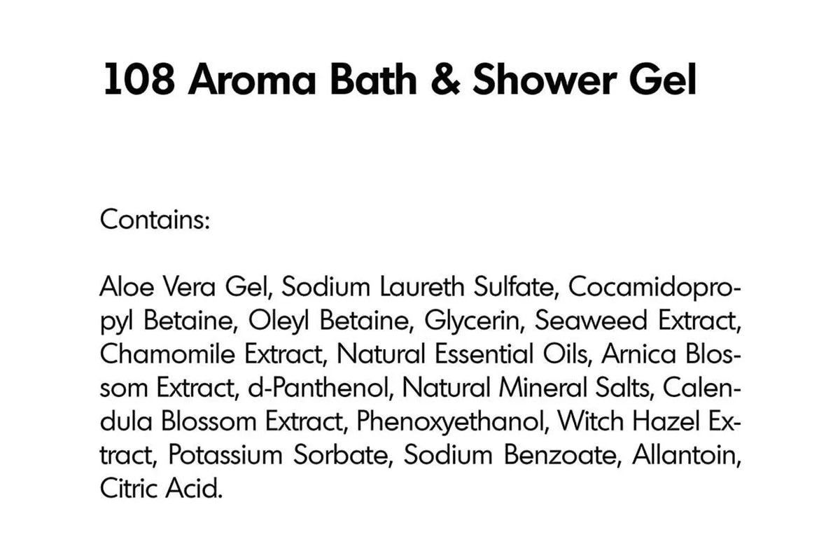 Aroma Bath And Sizehower Gel 16 Oz (108) | Gentle And Moisturizing Body Cleanser | Great For All Sizekin