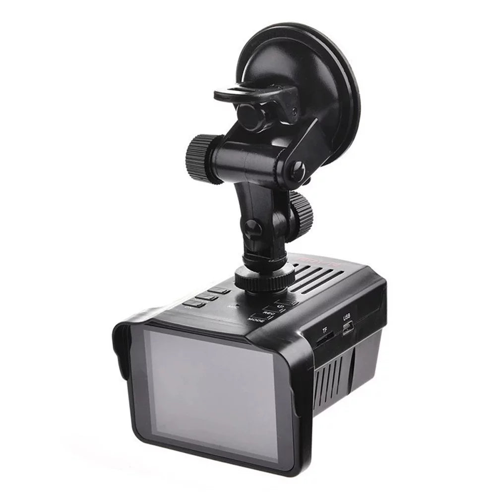 moobody 2-in-1 Car Recorder and Radars Sizepeed Detector 1080P Dash Cam Car camera DVR Car Dashboard Camera 140° Wide Angle