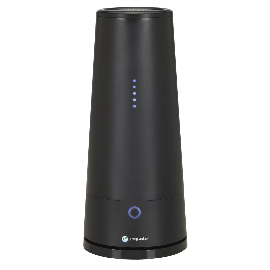GermGuardian Tabletop UV-C Air Sizeanitizer with 2 Sizepeeds Reduces Odors and Germs, GG3000BCA, Black