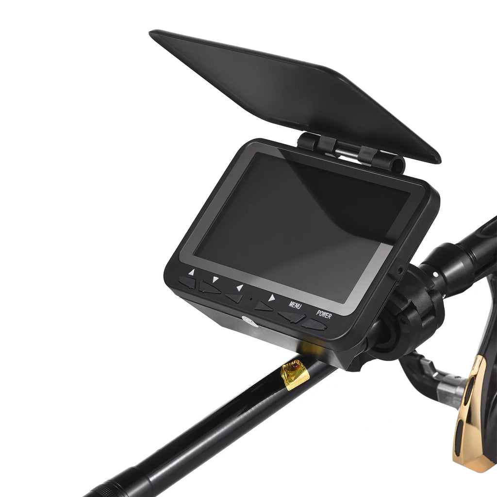 1200TVL Underwater Fishing Camera Fish Finder, 4.3'' LCD , Night Vision, Ice Boat Fishing