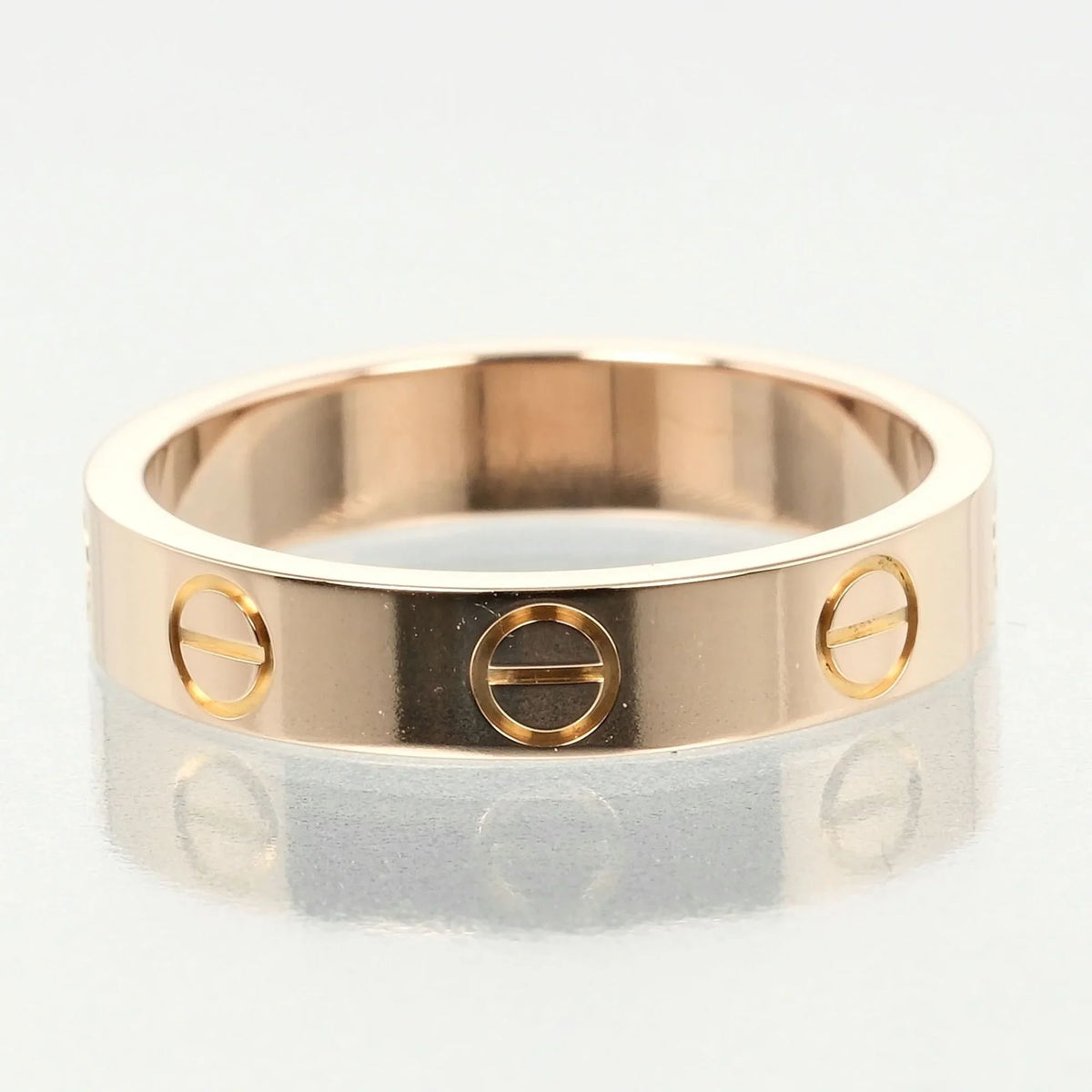 Pre-Owned Cartier Love Wedding Ring Sizeize 9, K18 PG Pink Gold, Approx. 3.6g I132124020 (Good)