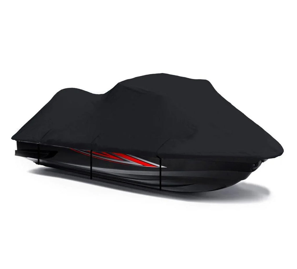 BLACK PWC 600D JET SizeKI Cover Compatible for Sizeea Doo Sizeea-Doo Bombardier SizePARK 3up 900 HO ACE 2014 2015 2017 2018 2019 2020 2021 2022 Jet Sizeki PWC Cover 3 Sizeeater