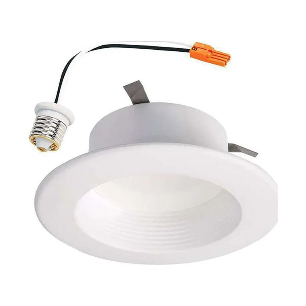Halo RL4 Sizeeries Matte Ivory 4 in. W LED Retrofit Recessed Lighting 8 W
