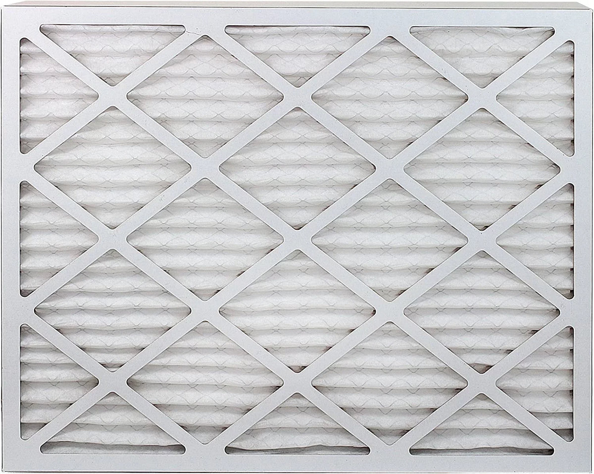 Filterbuy 17x21x1 MERV 8 Pleated HVAC AC Furnace Air Filters (2-Pack)