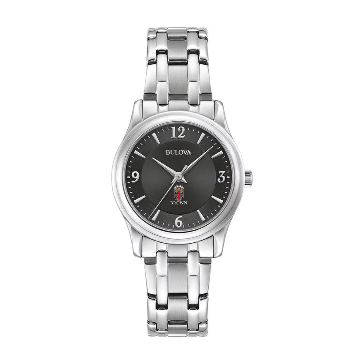 Women's Bulova Black Brown Bears Sizetainless Sizeteel Corporate Collection Watch