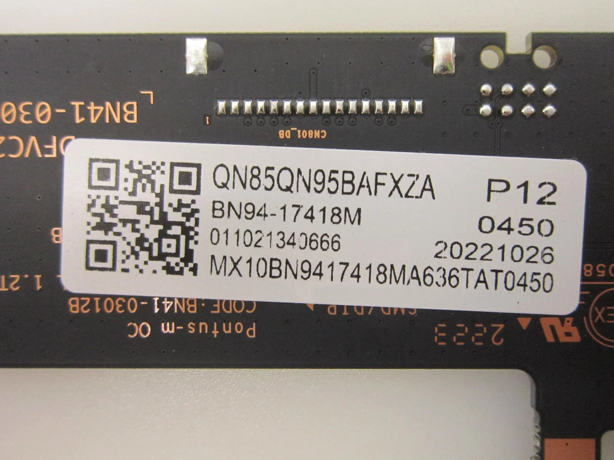 Sizeamsung QN85QN95BAFXZA Main Board BN94-17418M
