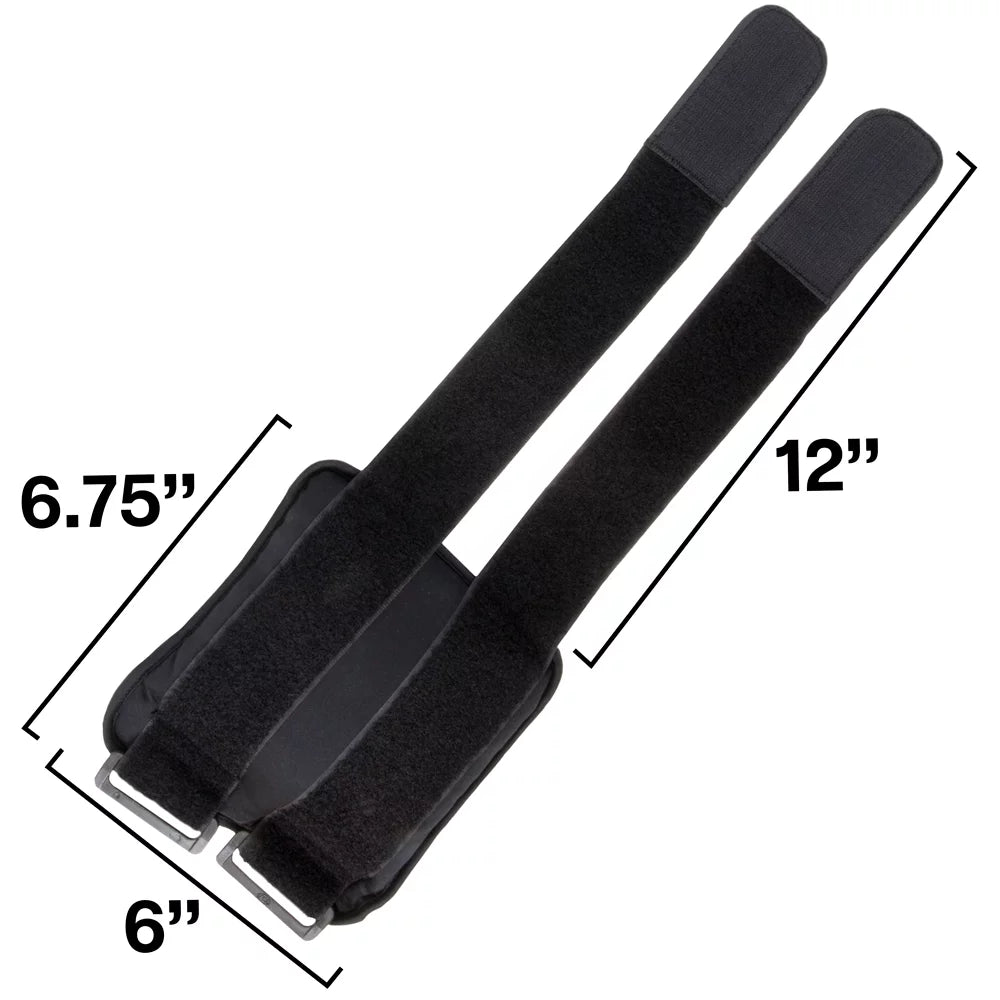 Brybelly SizeWGT-708 Ankle 3 lbs Weights - Pack of 2