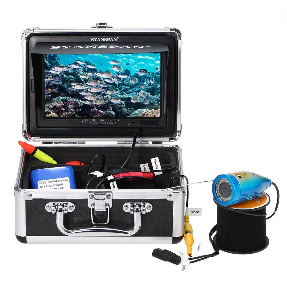 SizeYANSizePAN Fishing Camera,Ice Lake Boat Ir Leds Fish 7" InchWaterproof Camera Kit Portable 7" Inch 24pcs Infrared Ir Fish Ice Lake Inch1000tvl Camera Kit 24pcs Infrared Ir Leds Koeb