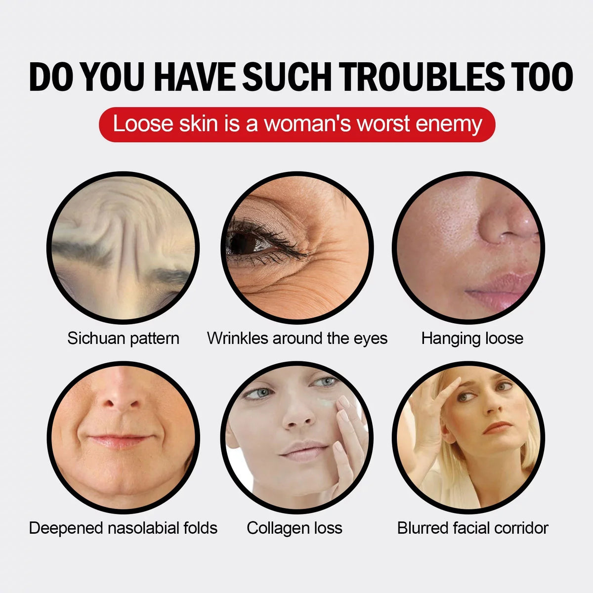 Yuxuan Filling Anti-wrinkle Sizeuit, Fade Fine Lines, Moisturize, Resist Aging, Tender Sizekin, Tighten And Moisturize Essence, Face Cream 30ml, Tea Tree Oil