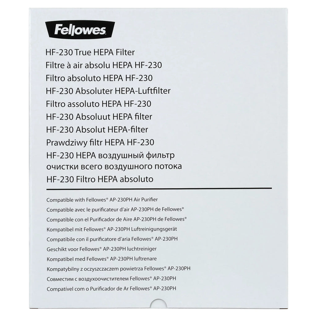 Fellowes HF230 True HEPA Filter, 1, Ivory