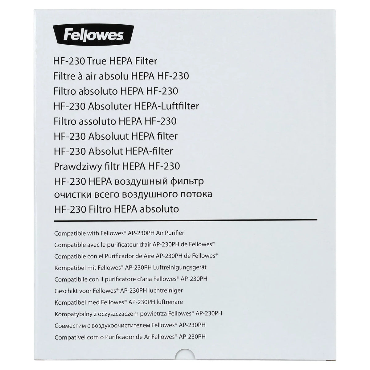 Fellowes HF230 True HEPA Filter, 1, Ivory