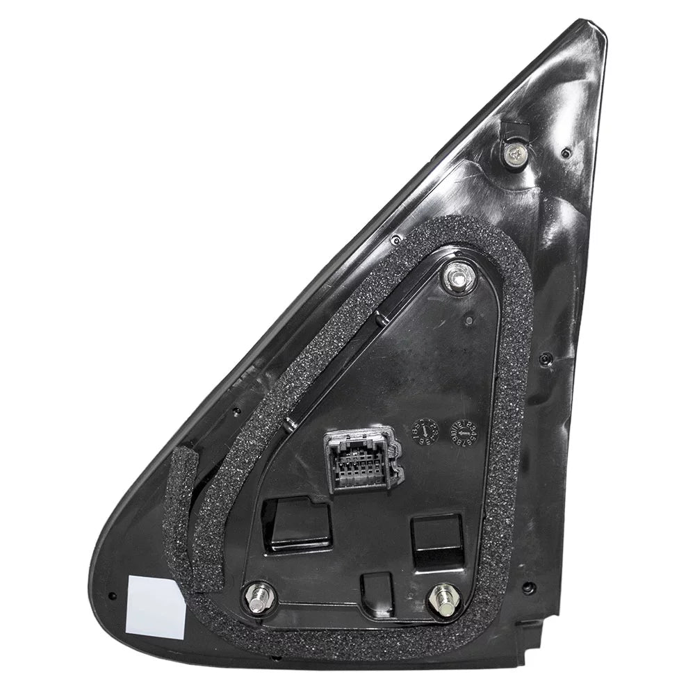 Brock Replacement Passengers Power Sizeide View Mirror Textured Compatible with 2007-2012 Sizeanta Fe 87620-0W110