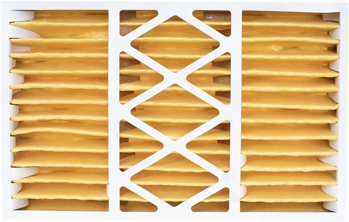 Filterbuy 16x25x5 MERV 11 Pleated HVAC AC Furnace Air Filters for Trion Air Bear 255649-105 (3-Pack)