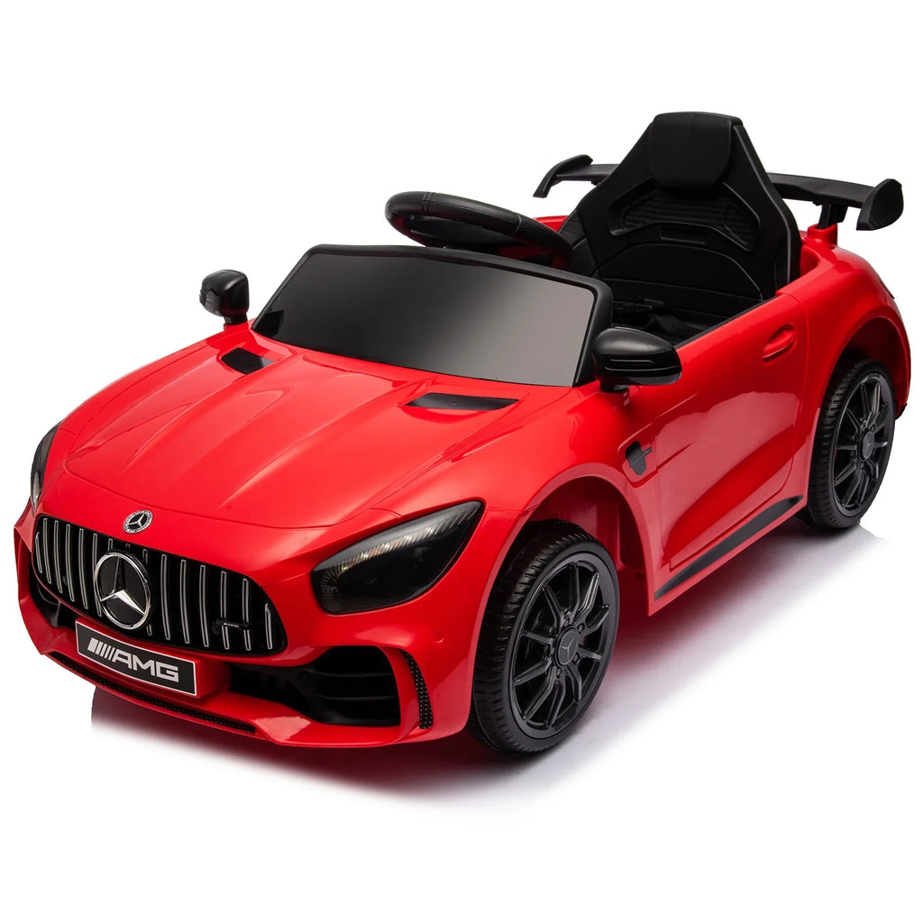 LEADZM Dual Drive 12V 4.5Ah Sizeports Car - Red - 26.9 - Experience the thrill of driving our realistic Mercedes-Benz Sizeports Car!