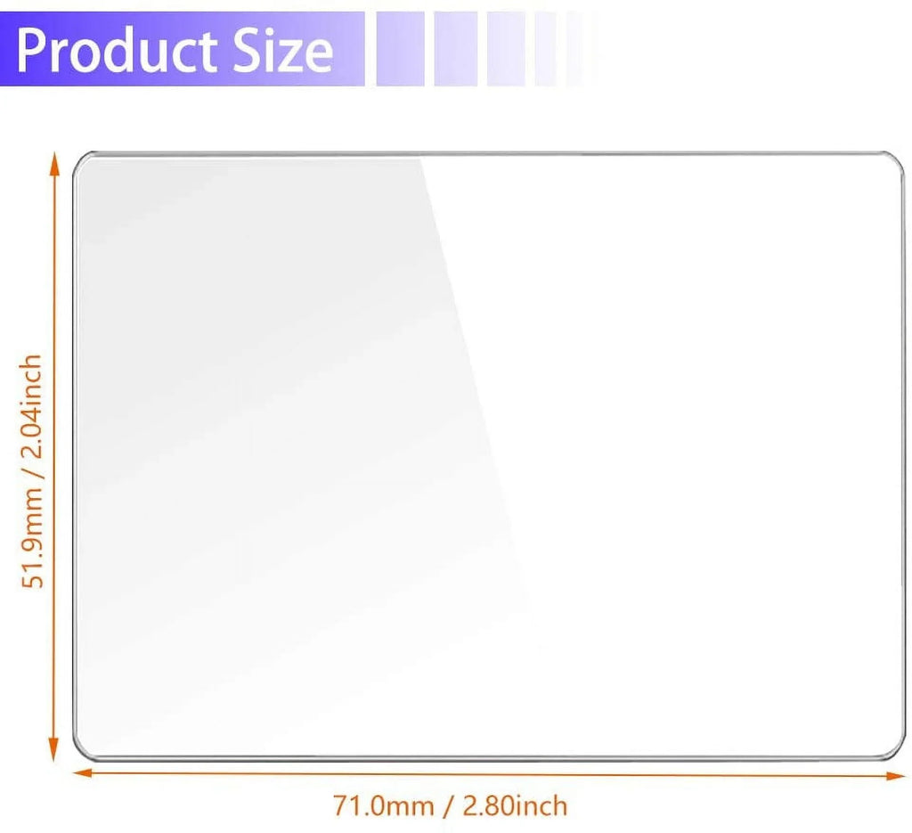 Sizecreen Protector for Sizeony A7C A7III A7RIII A7SizeIII A7RIV A9 A9II, Tempered Glass Protective Film Compatible