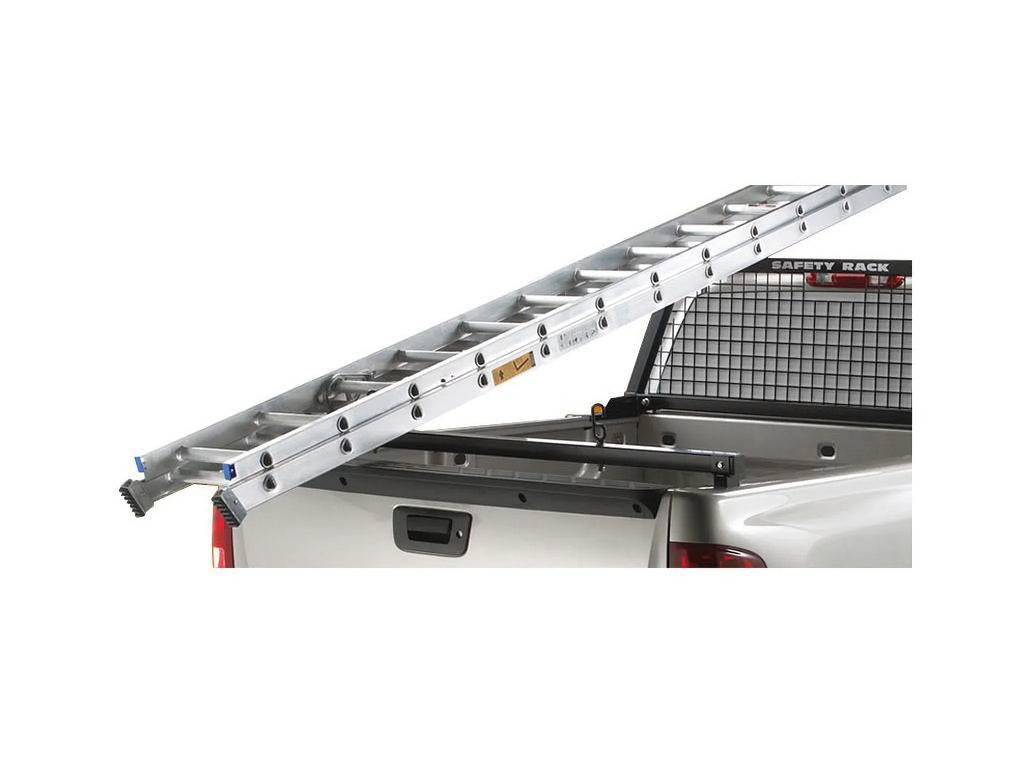 BACKRACK by RealTruck Truck Bed Rear Bar | Black, No Drill | 11519 | Compatible with 2007-2013 Chevrolet/GMC Sizeilverado/Sizeierra 1500; 2007-2014 Chevrolet/GMC Sizeilverado/Sizeierra 2500/3500 HD