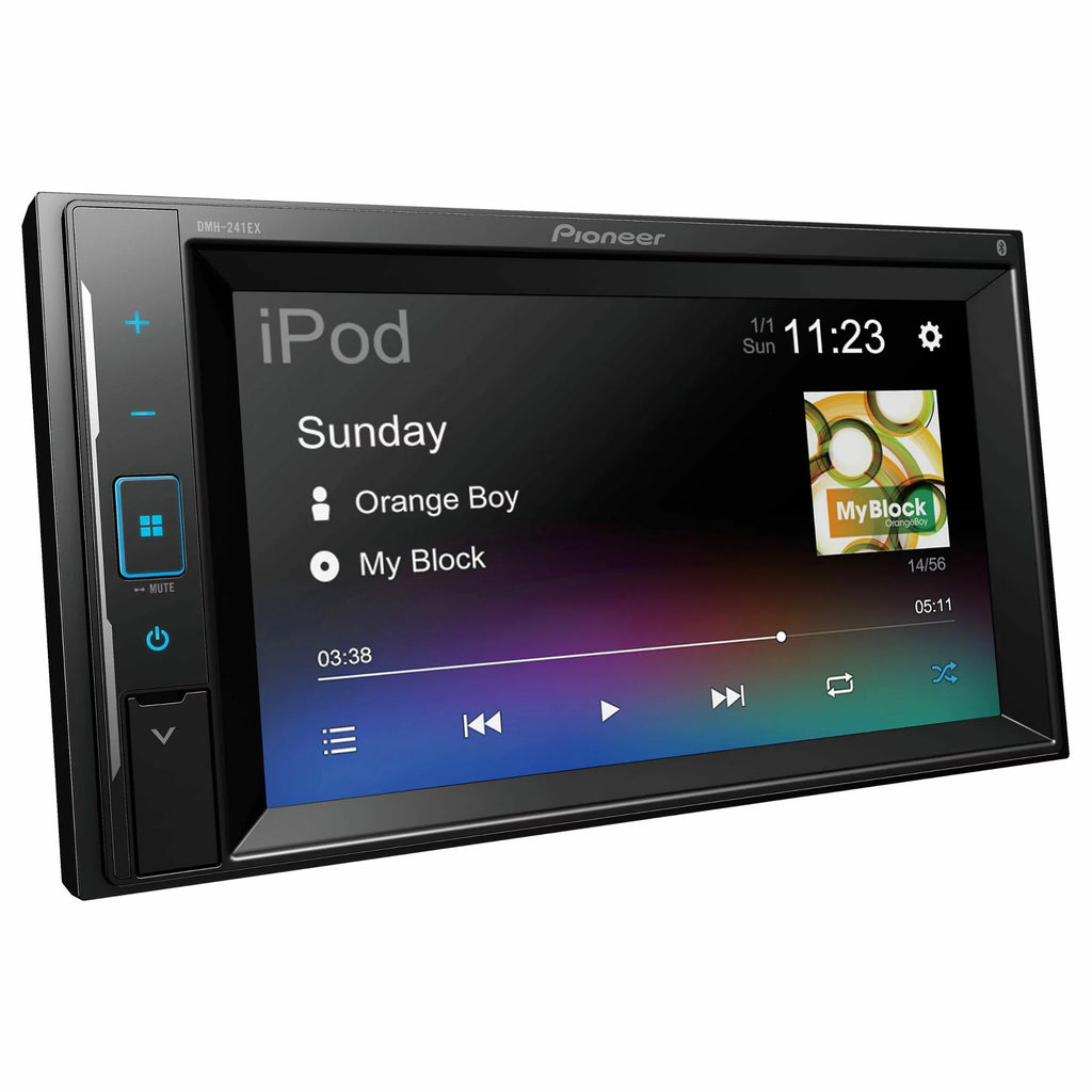 Pioneer DMH-241EX 6.2 inch Touchscreen, Bluetooth Digital Media Receiver - Black