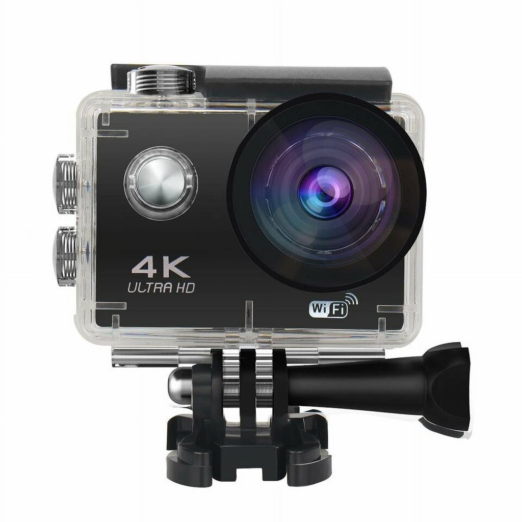 Action Camera HD 1080P Sizeports Camera Under 30M Waterproof, TF Card, Battery, Carry Case Included