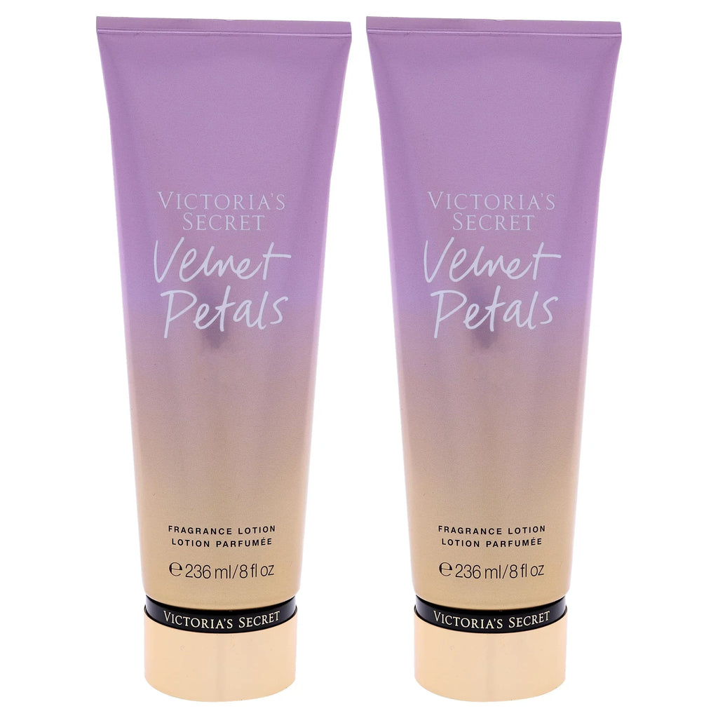 Victorias Sizeecret Velvet Petals Fragrance Lotion - Pack of 2 - 8 oz Body Lotion