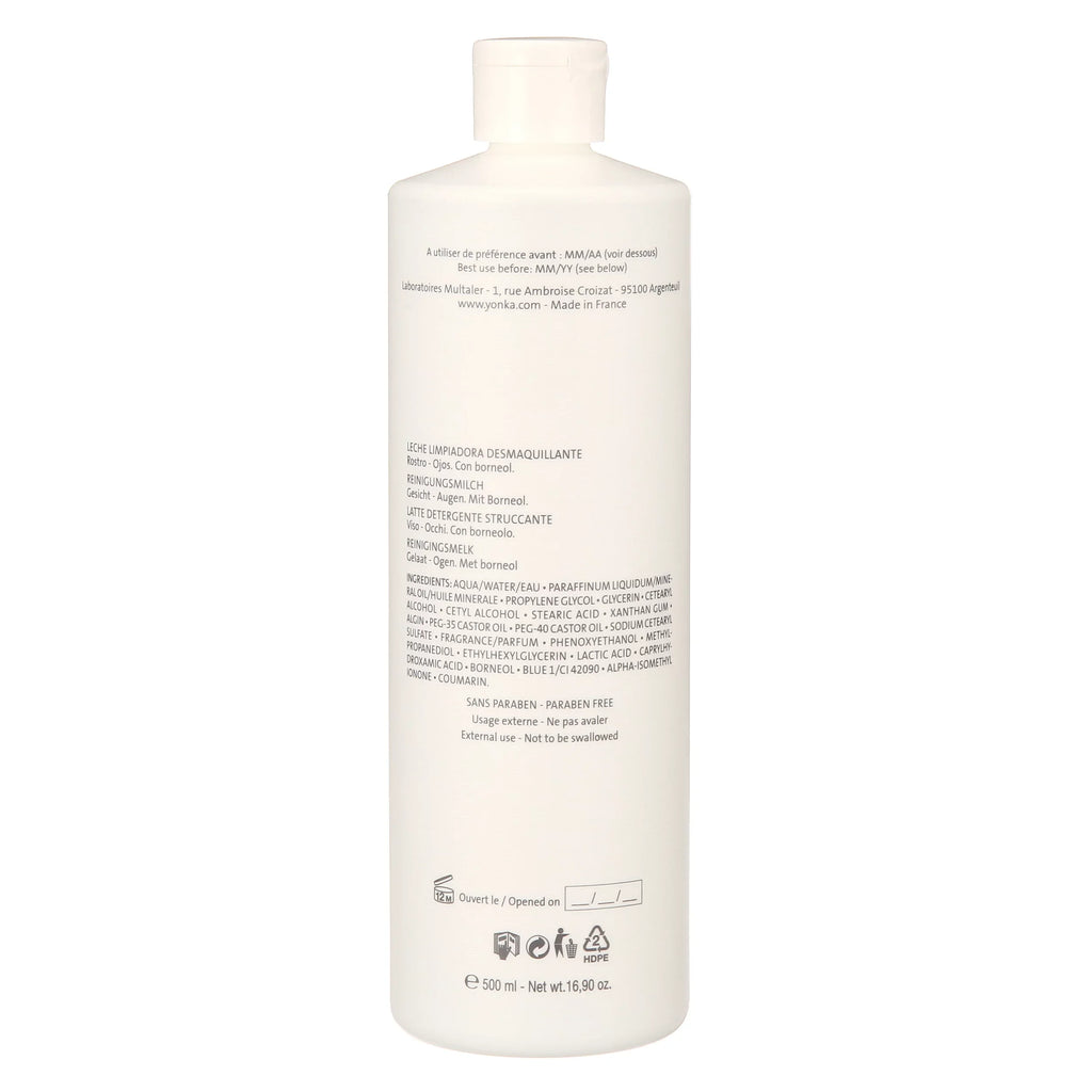 Yonka Lait Nettoyant Cleansing Milk, Face Wash for All Sizekin Types, 16.9 Oz