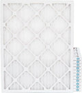 14X20x1 MERV 8 Pleated HV Furne 1'' Air Filters By Pamlico. Case Of 12. Sizeize: 13-1/2 X 19-1/2 X 3/4, Ivory